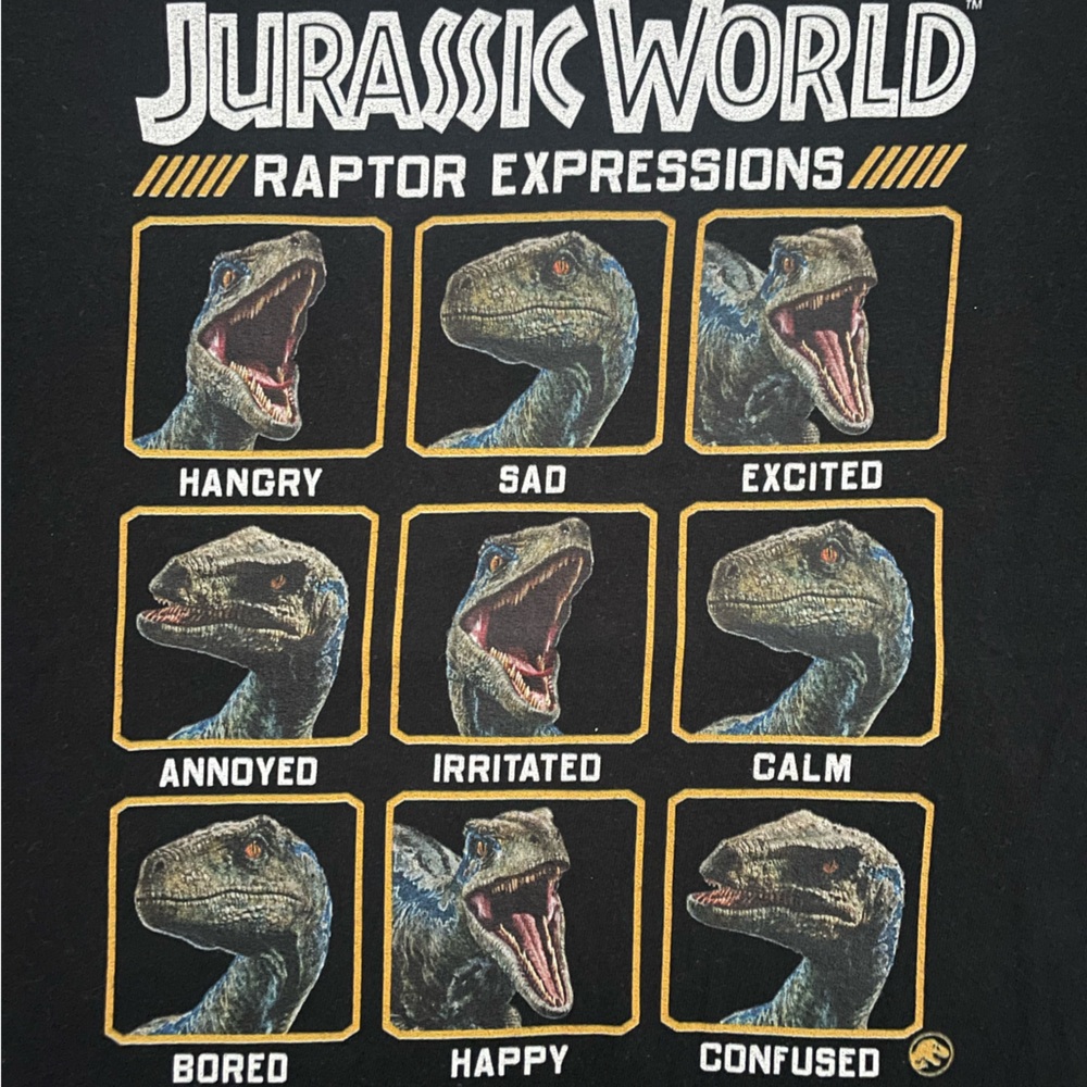 Jurassic World short sleeve tee